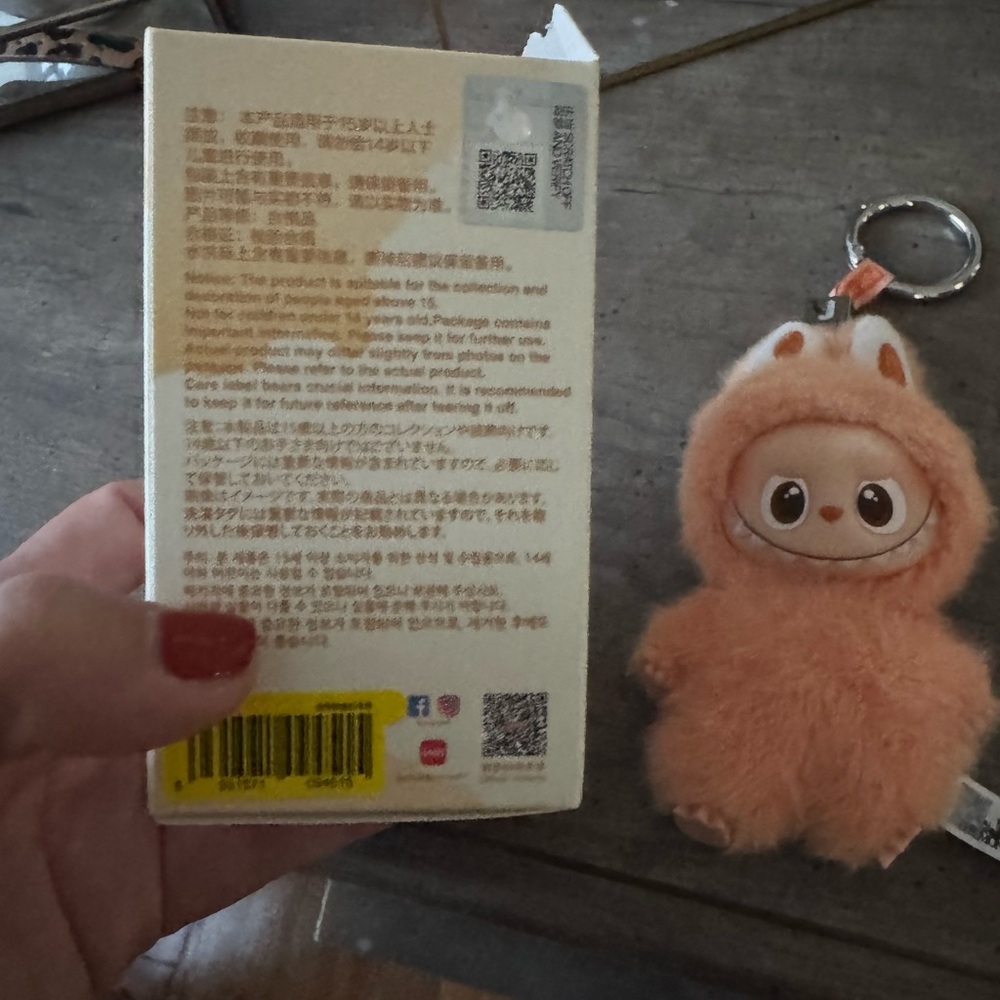 Labubu keychain